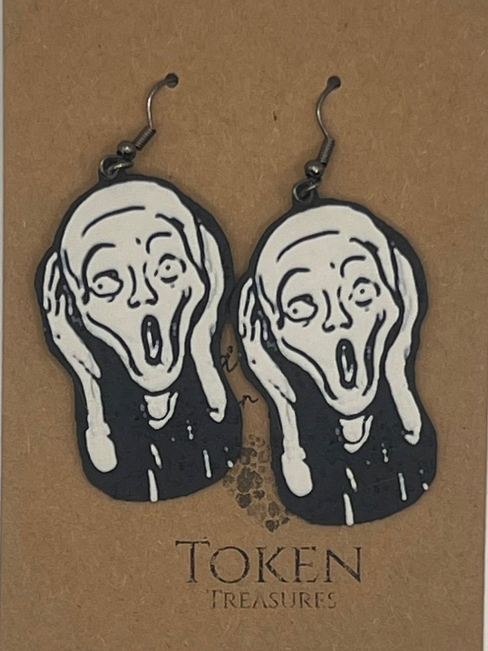 Costume Jewellery - The Scream Earrings