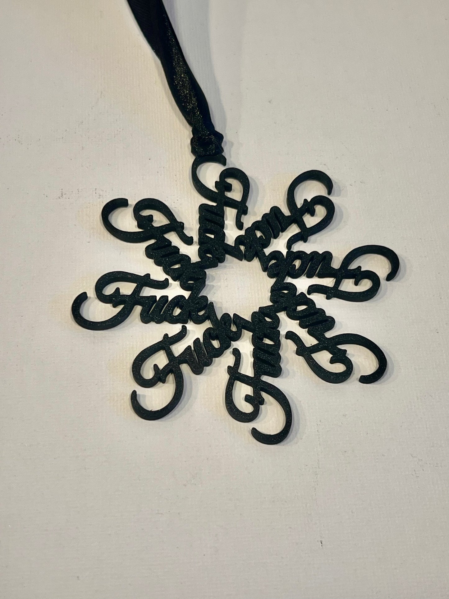 Christmas ornament - F-Flake
