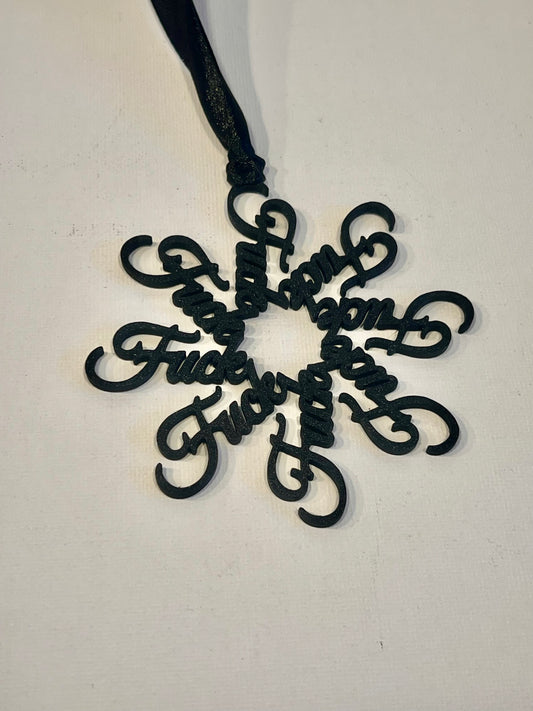 Christmas ornament - F-Flake