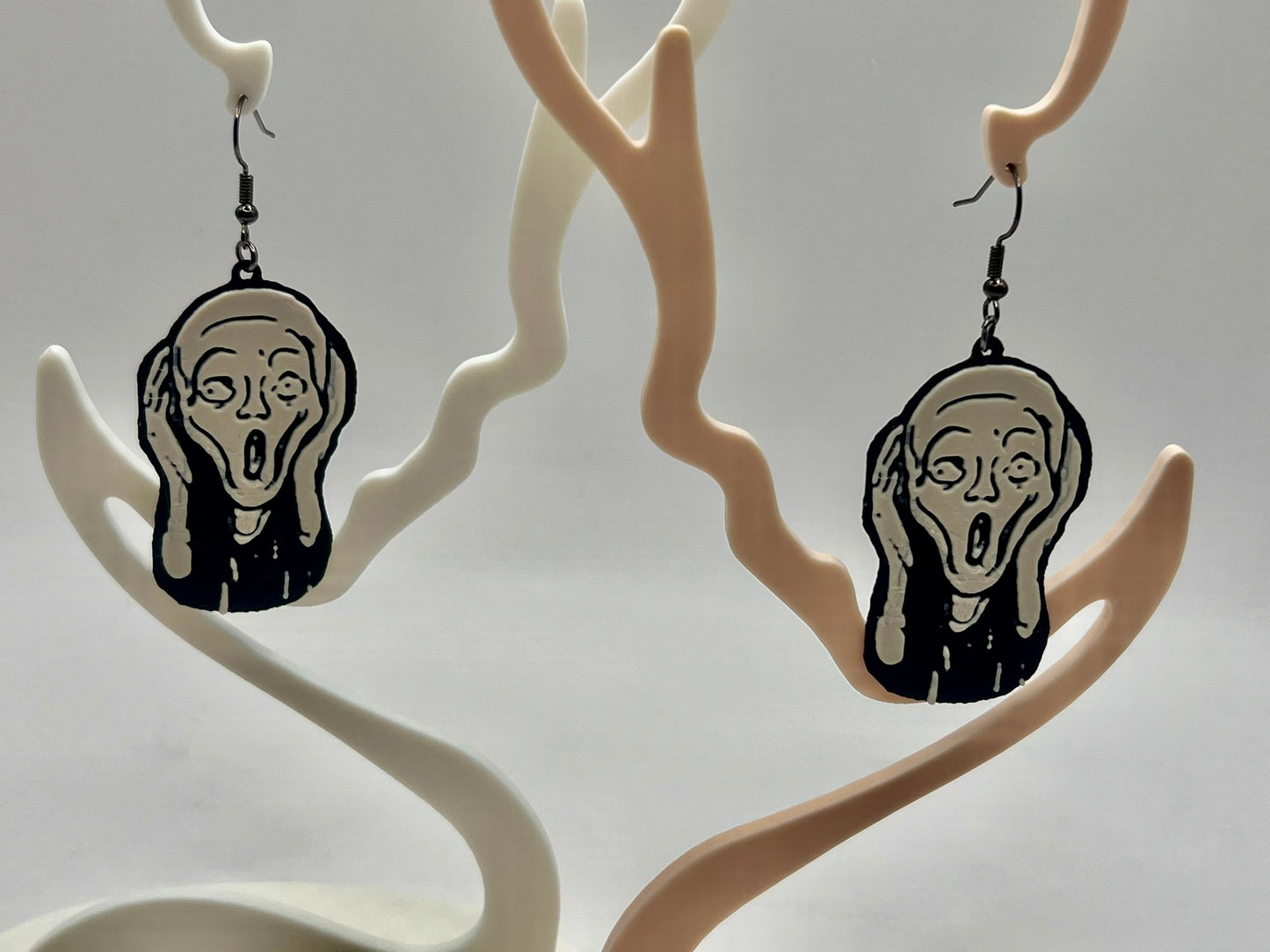 Costume Jewellery - The Scream Earrings