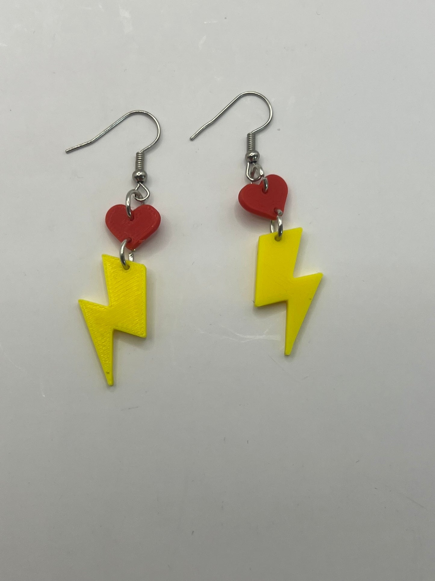 Costume Jewellery - Lightning Heart