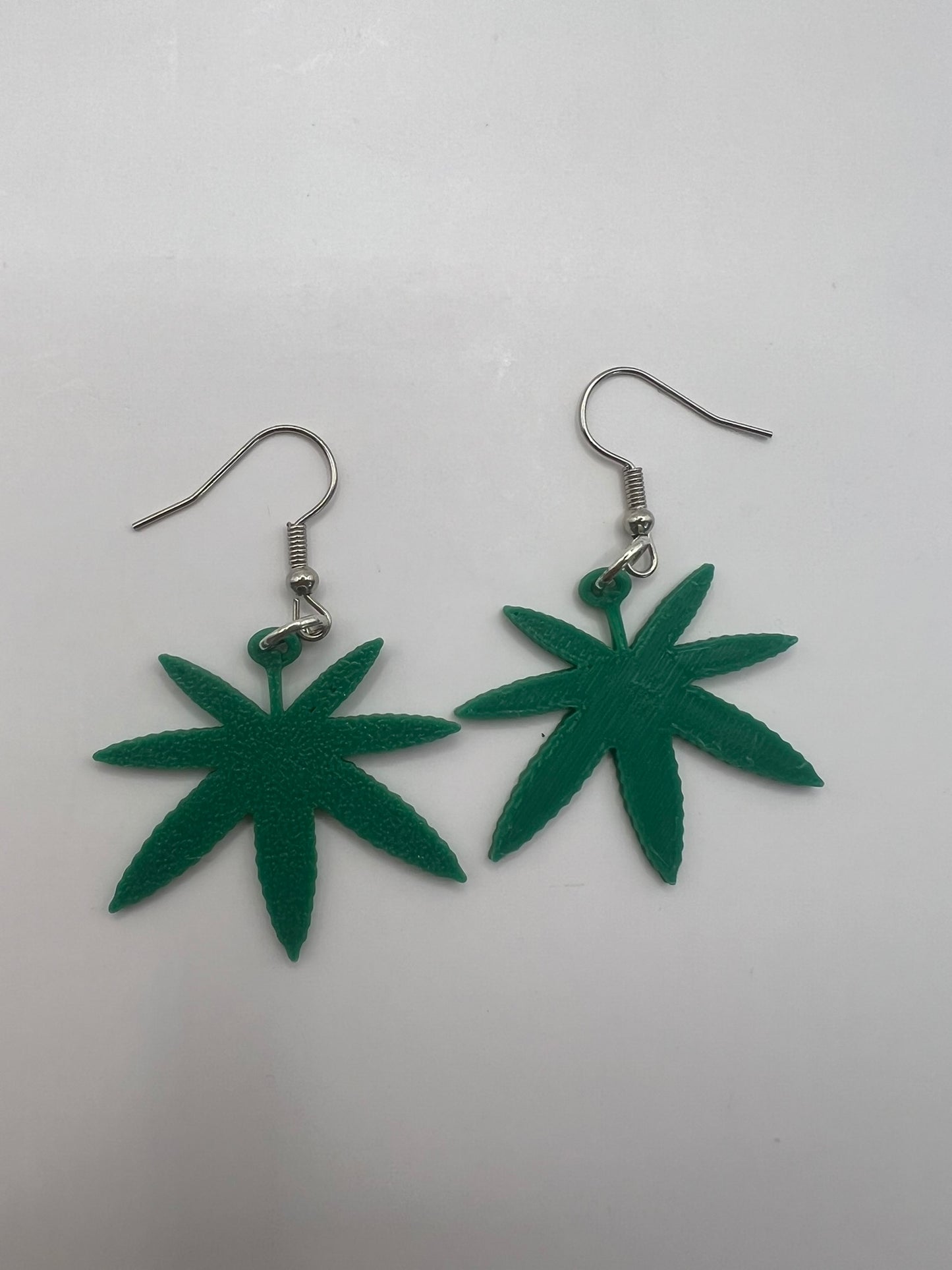 Costume Jewellery - Happy Weed Earrings