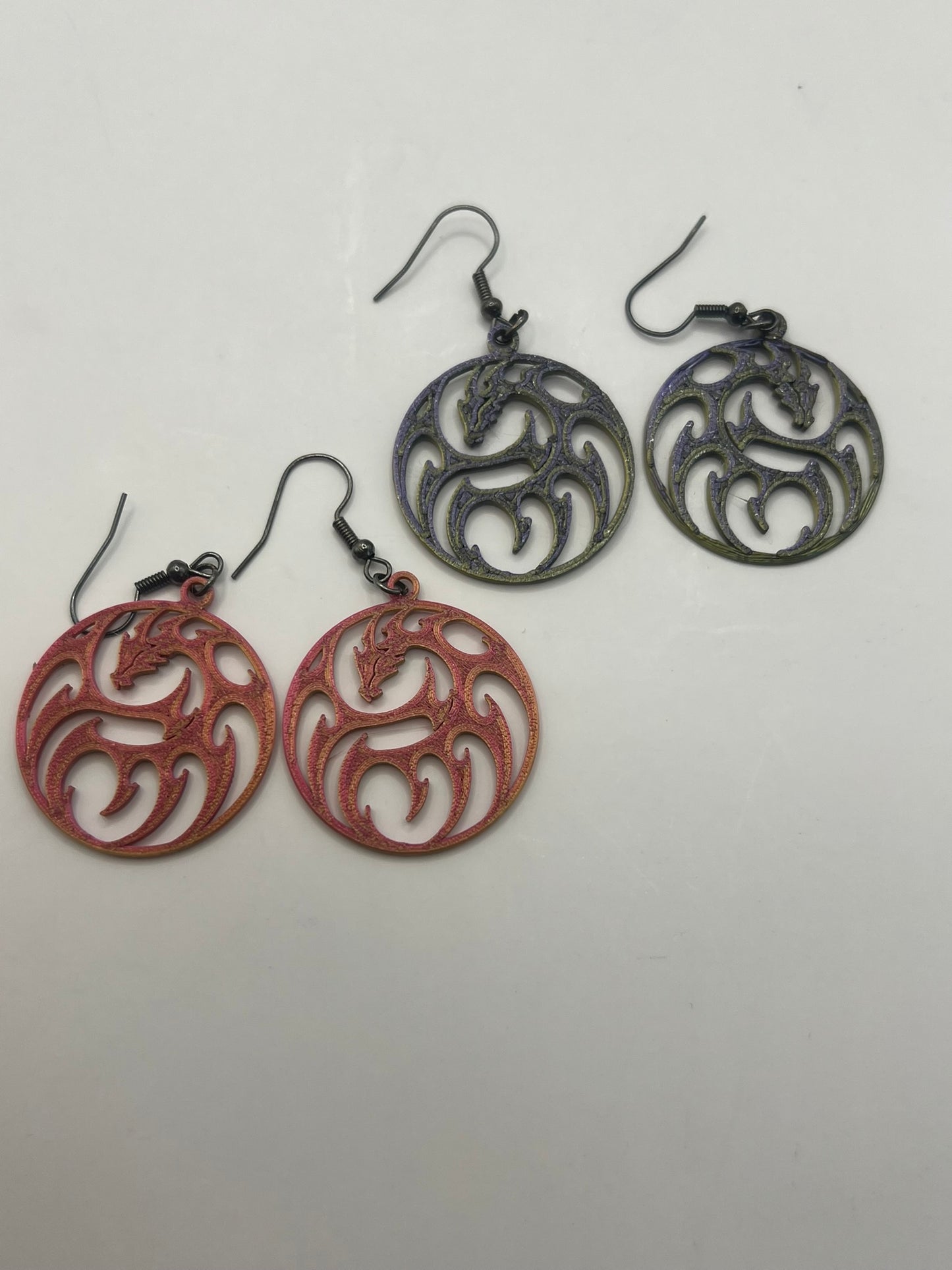 Costume Jewellery - The Dragon Earrings
