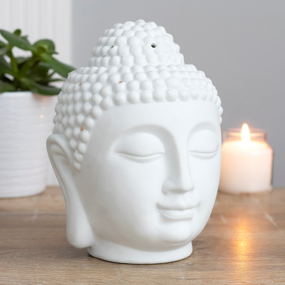 Wax Melt Warmer Buddha Head